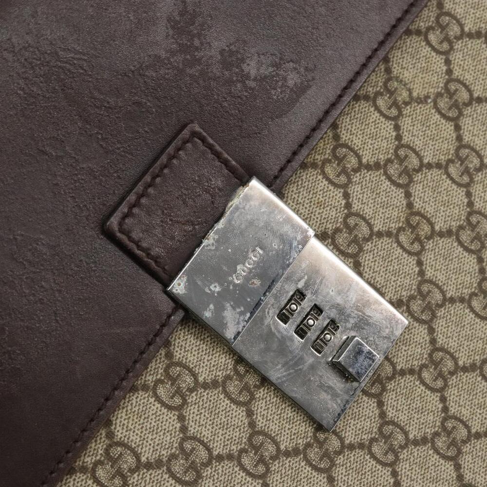 GUCCI GG Supreme Hand Bag PVC Beige Silver 34044 Auth ep12061 - Picture 10 of 16